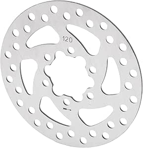 EScooter - 120mm Brake Rotor – Standard 6 Bolt Replacement for Electric Scooters