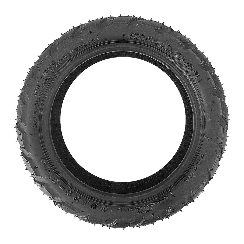Electric Scooter Tyre – 10" (80/60-6) Tubeless Tyre EA – Suits DRAGON GTR V2