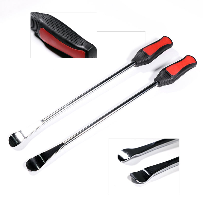 Tyre Lever Set – Heavy-Duty Kit with Spoons, Rim Protectors, and Valve Tool