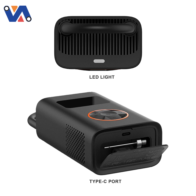 QiCYCLE N3 Portable Electric Air Compressor – Digital Smart Pump for Scooters, Bikes & More