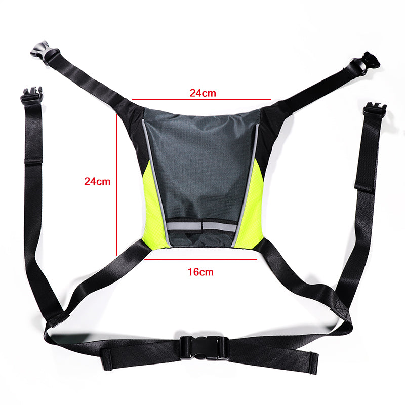 LED Turn Signal Light Vest – Wireless Remote Controlled Safety Vest for Cycling & Scooting