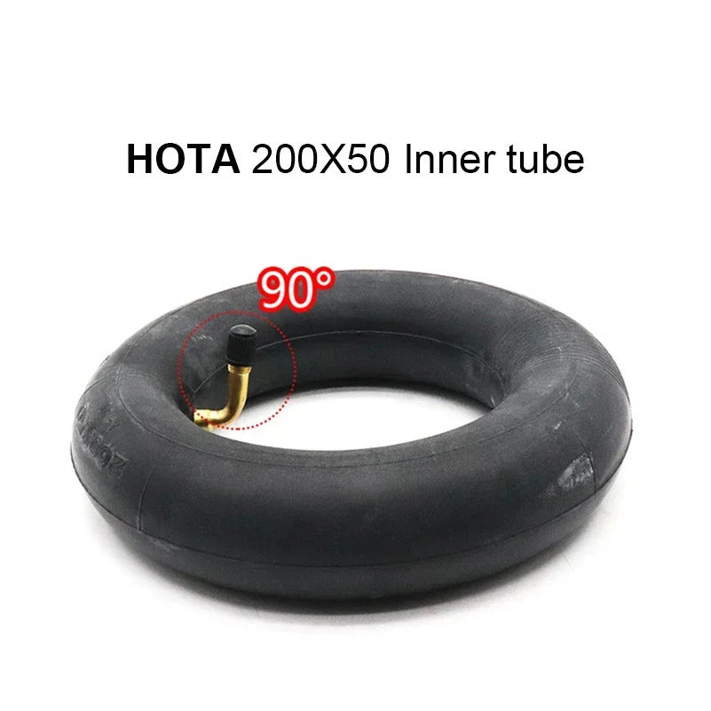 CST 200 x 50 Inner Tube 90 Degree Valve for Electric Scooter