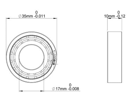 Segway Ninebot Wheel Bearing Service Pack – Front + Rear Motor Bearings