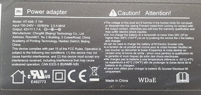 Original Genuine - Xiaomi Charger – 42V 1.7A