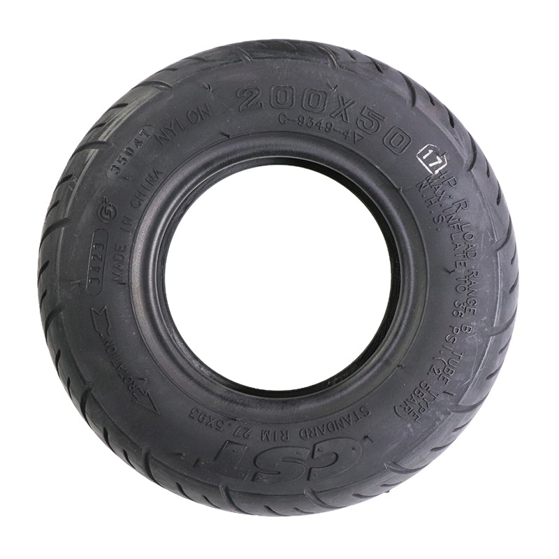 Electric Scooter Tyre - 8" x 2" - 200 x 50mm - 80/65-6 - Street - CST