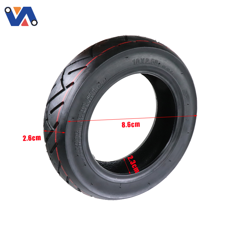 Electric Scooter Tyre - 10" x 2.5" - 80/65-6 - Street - CST