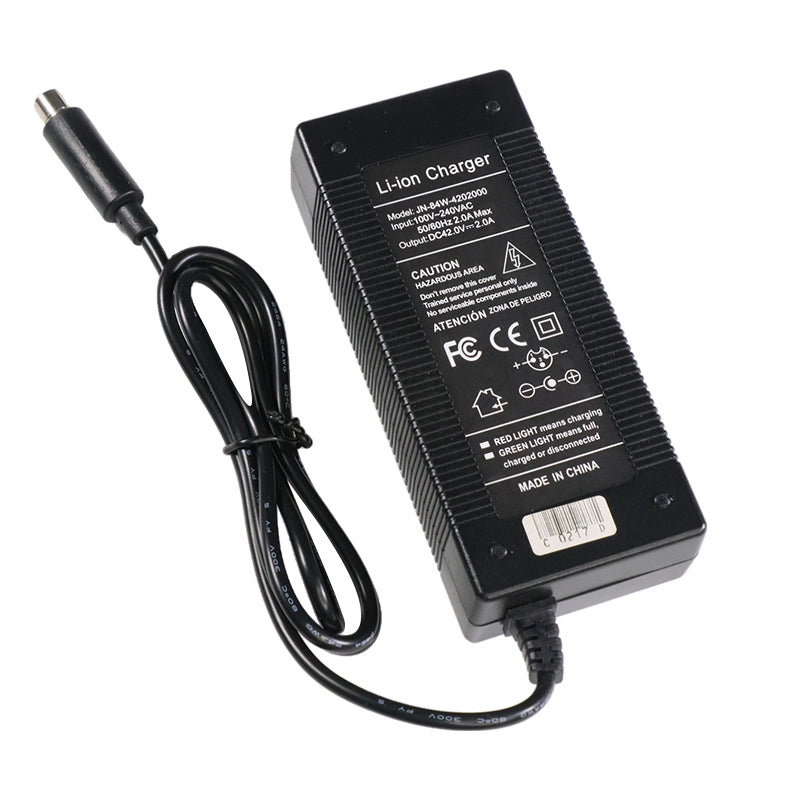 42V 2.0A CE Certified Charger for Electric Scooters & E-Bikes – Fits Ninebot Segway F & G Series