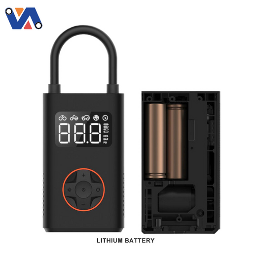 QiCYCLE N3 Portable Electric Air Compressor – Digital Smart Pump for Scooters, Bikes & More