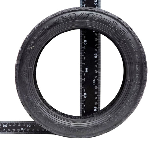 JER Electric Scooter Tyre – 10" x 2.5" (60/70-6.5) Tubeless Street Tyre