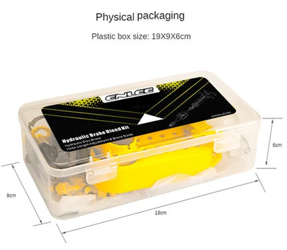 34-Piece Hydraulic Brake Bleed Kit | E Scooter Brake Maintenance