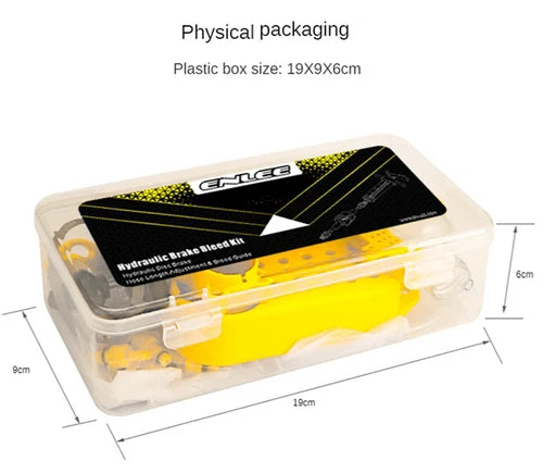 34-Piece Hydraulic Brake Bleed Kit | E Scooter Brake Maintenance