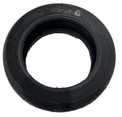 Electric Scooter Tyre - 10" x 3" - 255 x 80mm - 80/65-6 - Street - CST