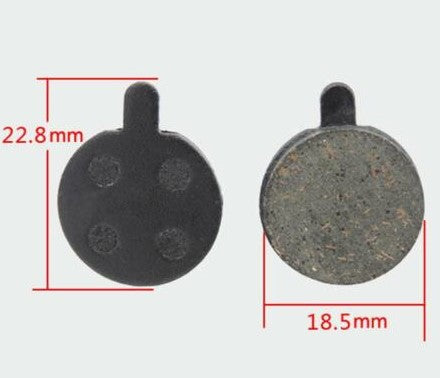 Brake Pads – Mechanical – Small Round with Leg (Type 5)
